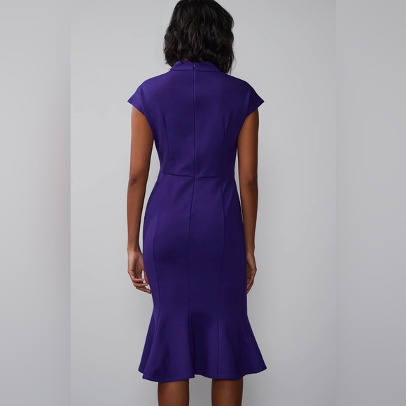 Square Neck Sheath Dress - Picture 3 of 3